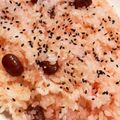 ココとヒイ's cooksnap of when they made 圧力鍋で甘納豆のお赤飯.