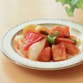 runa10's cooksnap of when they made なんちゃって…☆酢豚/高野豆腐.