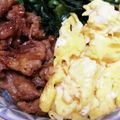 べるりんも's cooksnap of when they made 簡単三色丼.
