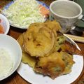 エビワンタン麺's cooksnap of when they made 生姜たっぷり♪なすのひき肉はさみ揚げ.