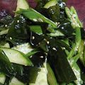 ナーちゃん's cooksnap of when they made オクラ&きゅうりの中華和え.