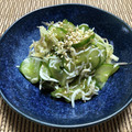 桜だいすき's cooksnap of when they made きゅうりと茗荷のしらす和え.