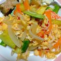 マキマキ913's cooksnap of when they made ズッキーニの炒め物.