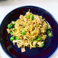 しーちゃん！！'s cooksnap of when they made 切干大根のカレー炒め.
