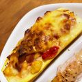 つよポン's cooksnap of when they made ズッキーニボート＊ウィンナーver..