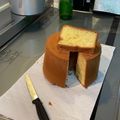 ずぼらキッチン60's cooksnap of when they made 17cmトール型でミルキーシフォン.