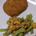 ぼくグディ's cooksnap of when they made ささげと炒り卵和え.