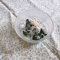 yesmama's cooksnap of when they made モロヘイヤのしらすの和え.