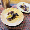 ばぁばまんま's cooksnap of when they made 作り置き、茄子の胡麻酢和え。.