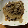クックA2MVJK☆'s cooksnap of when they made 牛小間としらたきとゴボウのさっと煮.