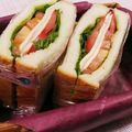 クックHG9V8Y☆'s cooksnap of when they made 火を使わず簡単サンドイッチ☆BLT.
