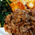 U22D0☆くろまめ's cooksnap of when they made 豚こま肉と木綿豆腐と小松菜の中華炒め.