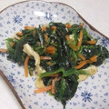 きらり流れ星's cooksnap of when they made 油揚げ入り♪ほうれん草ともやしのナムル☆.