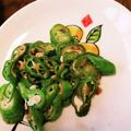 こずっぺ's cooksnap of when they made レンジ加熱で！オクラのごま和え.