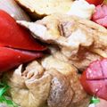 グズなお☆'s cooksnap of when they made 卵の油揚げ巾着煮.