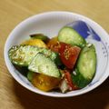 ガメコ's cooksnap of when they made きゅうりとトマトの中華サラダ☆.