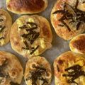 I_am_Kmama's cooksnap of when they made 手捏ねで。３種の惣菜パン(和風).