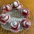 かなえ369's cooksnap of when they made お花の形のビーツミルクパン【HB使用】.