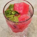 あーこ姐's cooksnap of when they made ✫スイカとミントのシュワッシュワ炭酸水✫.