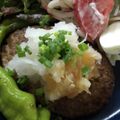 はなぴっち's cooksnap of when they made ✽ふっくら和風おろしハンバーグ✽.