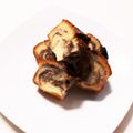 ★まめちゃん★'s cooksnap of when they made Aコープ蒸しパンミックスのマーブルケーキ.