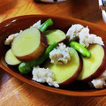 低カロ探検隊's cooksnap of when they made さつまいもと鶏ひき肉の白だしさっと煮.