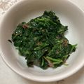 明日の風☆'s cooksnap of when they made とってもシンプルなモロヘイヤのおひたし.
