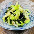 kinniko's cooksnap of when they made ツナとキャベツとワカメの食物繊維サラダ♡.