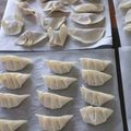 Him☆Ｋ's cooksnap of when they made キャベツたっぷりのニラ入り餃子.