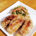 ちえたろう's cooksnap of when they made 白だしバターで♡新玉ねぎの豚肉巻き.
