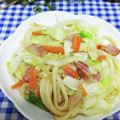 ととろ＆めい's cooksnap of when they made 癒しの焼きうどん☆昆布だしが決め手♡.