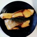 ももんちゃん✩'s cooksnap of when they made フライパンでぶりの照り焼き.
