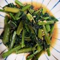 inokero's cooksnap of when they made ツルムラサキのにんにく炒め.