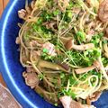 ミセスデイジー's cooksnap of when they made なすと豚肉としめじの和風夏パスタ.