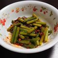 クックI7RU9R☆'s cooksnap of when they made 食が進む♪すき家風ニンニクの芽.