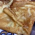 papikun's cooksnap of when they made すぐ焼ける！天ぷら粉でクレープ生地.