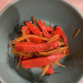 ティナちん♡'s cooksnap of when they made 赤こんにゃくとごぼうのきんぴら.
