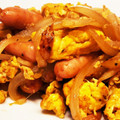 ★エト★'s cooksnap of when they made ソーセージとピーマンと玉ねぎの炒め物.