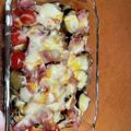 rahane's cooksnap of when they made 『なすとミニトマトのチーズ焼き』.