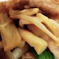 クッキングきよぴー☆'s cooksnap of when they made ぶた肉とキノコのソテー.