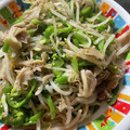 ＭＩ−ＳＡＮ's cooksnap of when they made 簡単副菜・ピーマンとモヤシの白だし炒め.