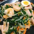Rika☆Rin's cooksnap of when they made マルちゃん塩焼きそばであんかけ焼きそば.