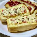 なおミール's cooksnap of when they made 簡単朝食♡かにかまマヨチートースト.