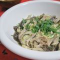mmameco's cooksnap of when they made レンジで簡単☆秋なすと豚肉のはさみ蒸し.