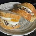 QPはにー's cooksnap of when they made 和と洋で楽しむレーズン玉子サンド.
