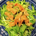 ゆすひと's cooksnap of when they made 水菜と鶏皮の中華サラダ！.