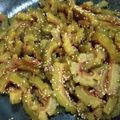ゆすひと's cooksnap of when they made 市販のつゆで簡単！ゴーヤの佃煮.