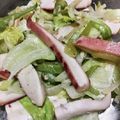 ポンポリン's cooksnap of when they made イカとキャベツのガーリックバター炒め♪.