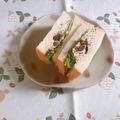 yesmama's cooksnap of when they made しらすとドライフルーツのサンド.