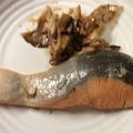 ベティ３'s cooksnap of when they made 包丁いらず！鮭と舞茸の醤油ソテー.